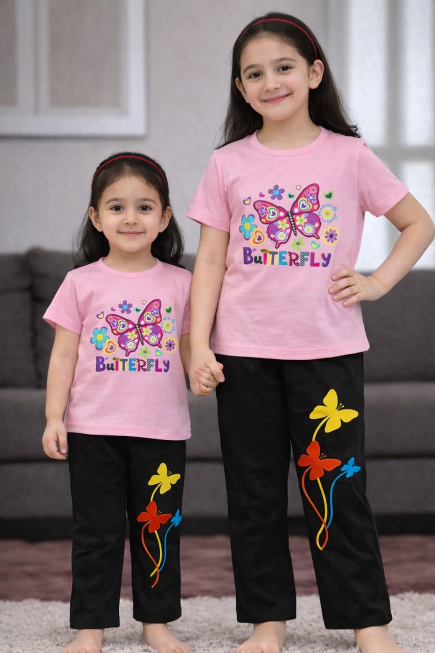Half Sleeve T-shirt and Pant Set_img_1