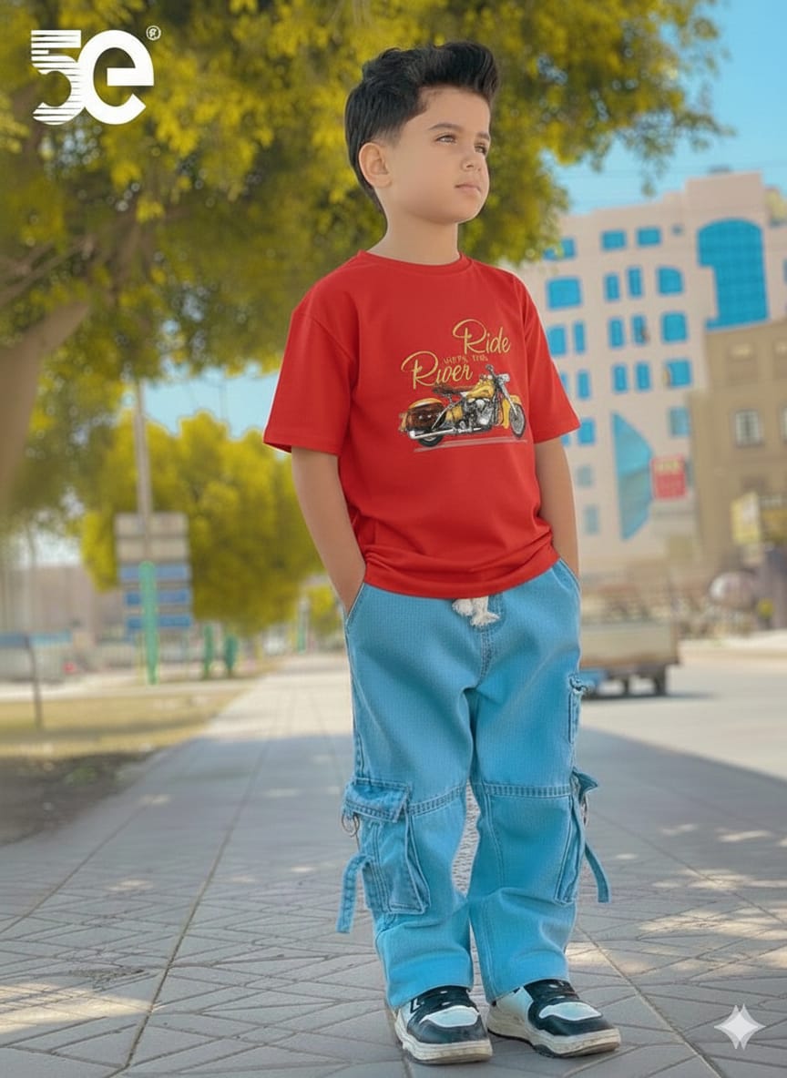 Boys Denim Pant and T-Shirt set_img_11