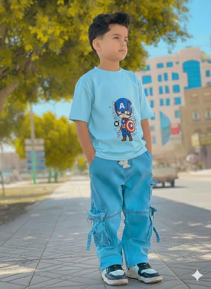 Boys Denim Pant and T-Shirt set_img_17