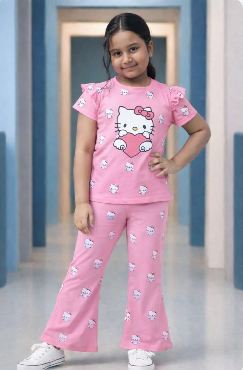Half Sleeve T-shirt and Pant Set_img_2