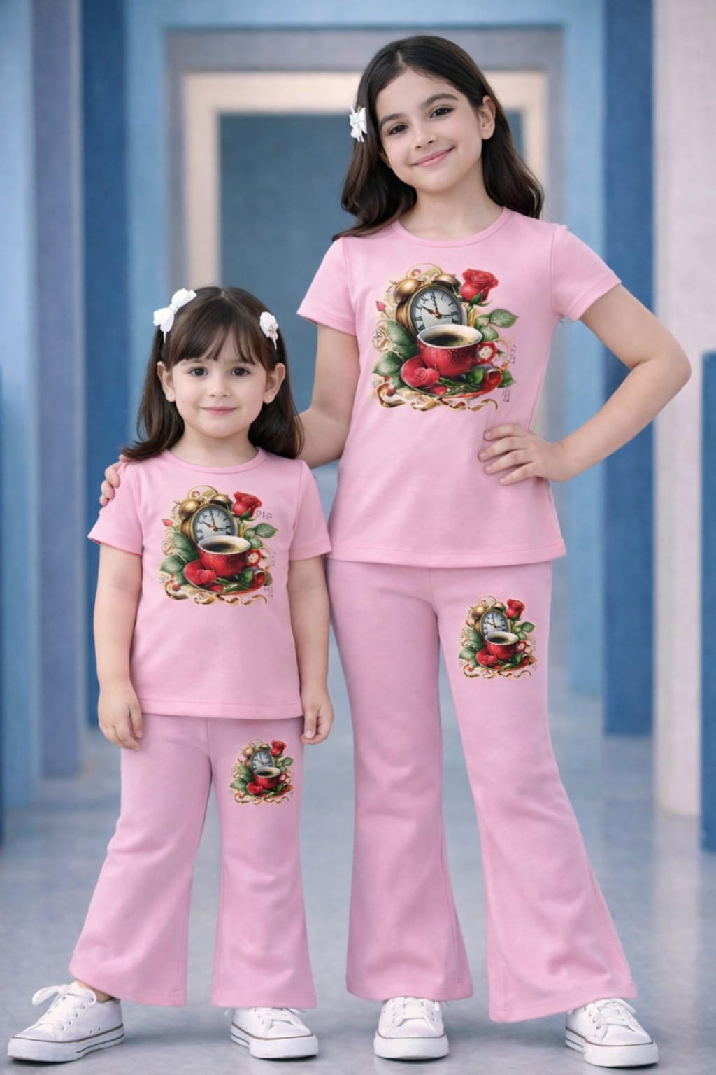 Half Sleeve T-shirt and Pant Set_img_1