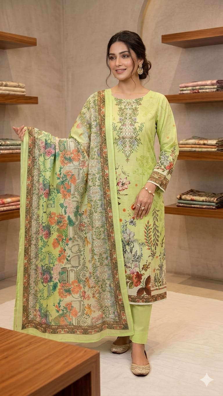 Pakistani Zam Zam Three Piece Unstitch_img_3