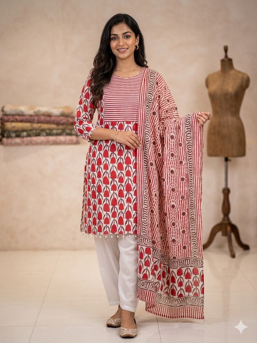 ReadyMade Printed Three Piece_img_2