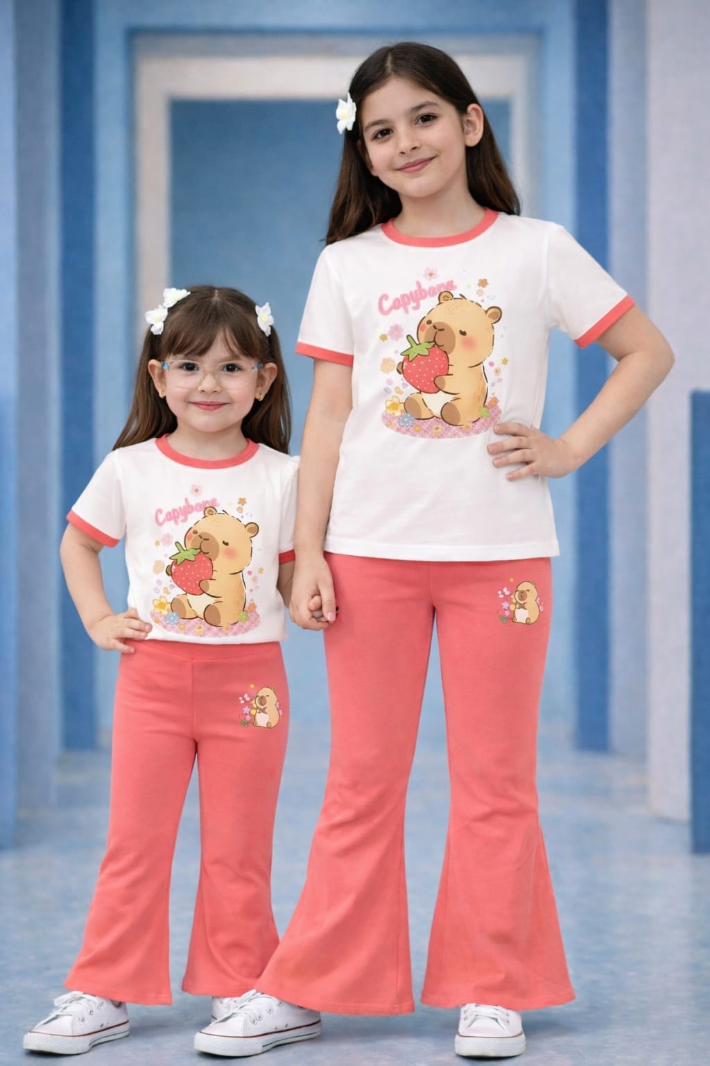 Half Sleeve T-shirt and Pant Set_img_3