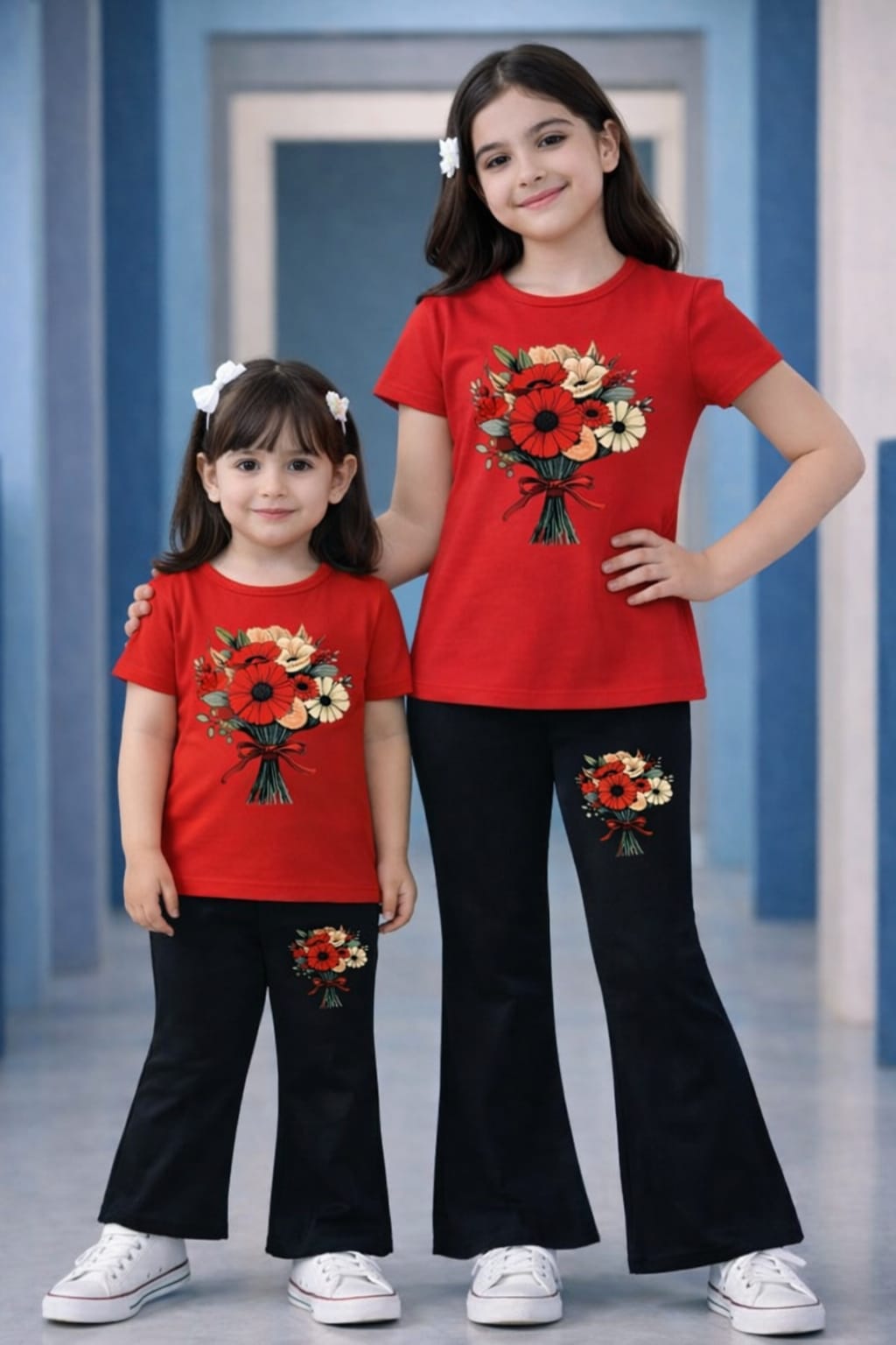 Half Sleeve T-shirt and Pant Set_img_5