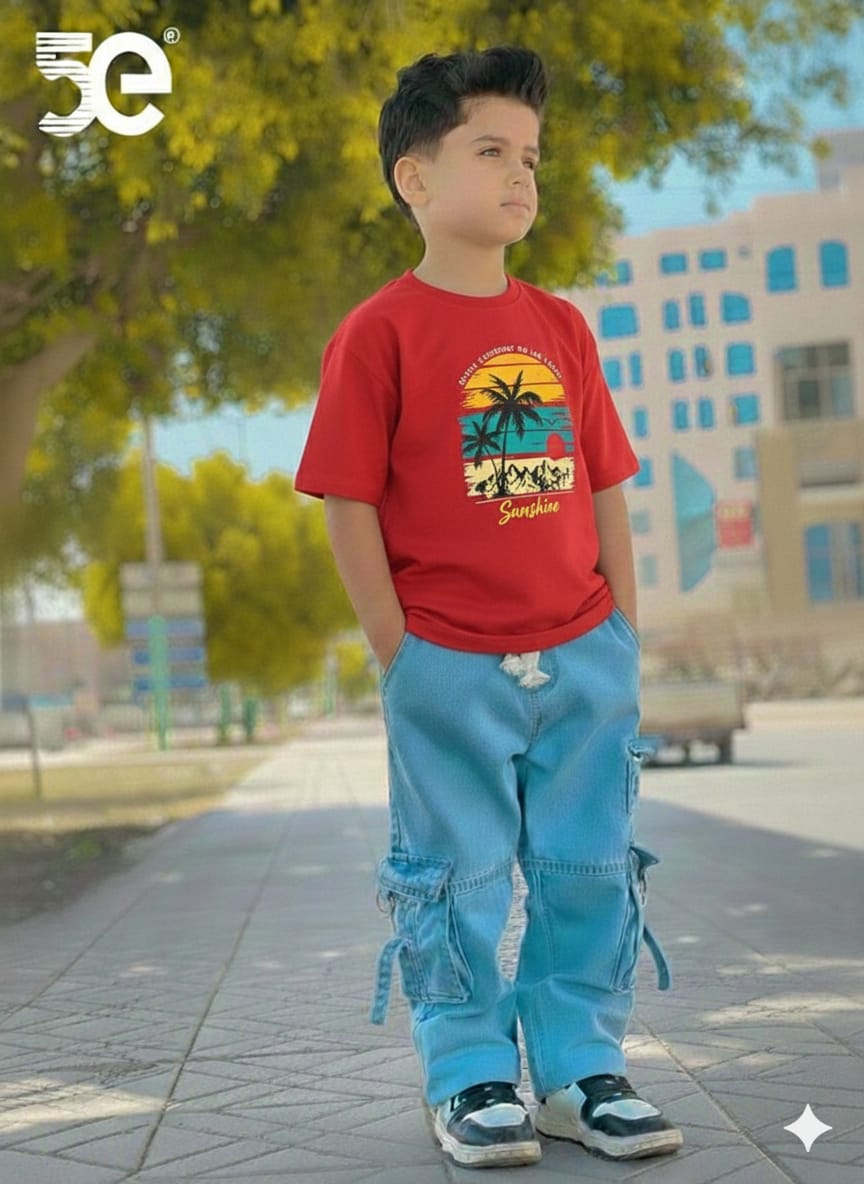 Boys Denim Pant and T-Shirt set_img_7