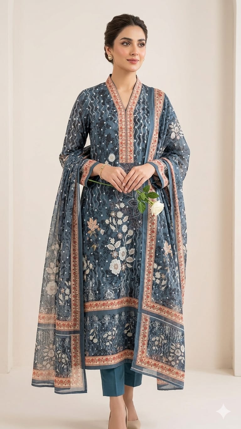 Pakistani Zam Zam Three Piece Unstitch_img_6