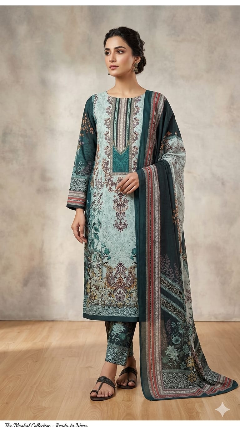 Pakistani Zam Zam Three Piece Unstitch_img_5