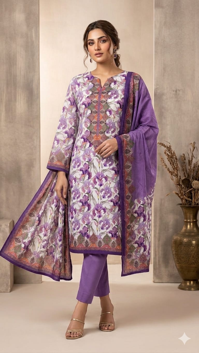 Pakistani Zam Zam Three Piece Unstitch_img_10