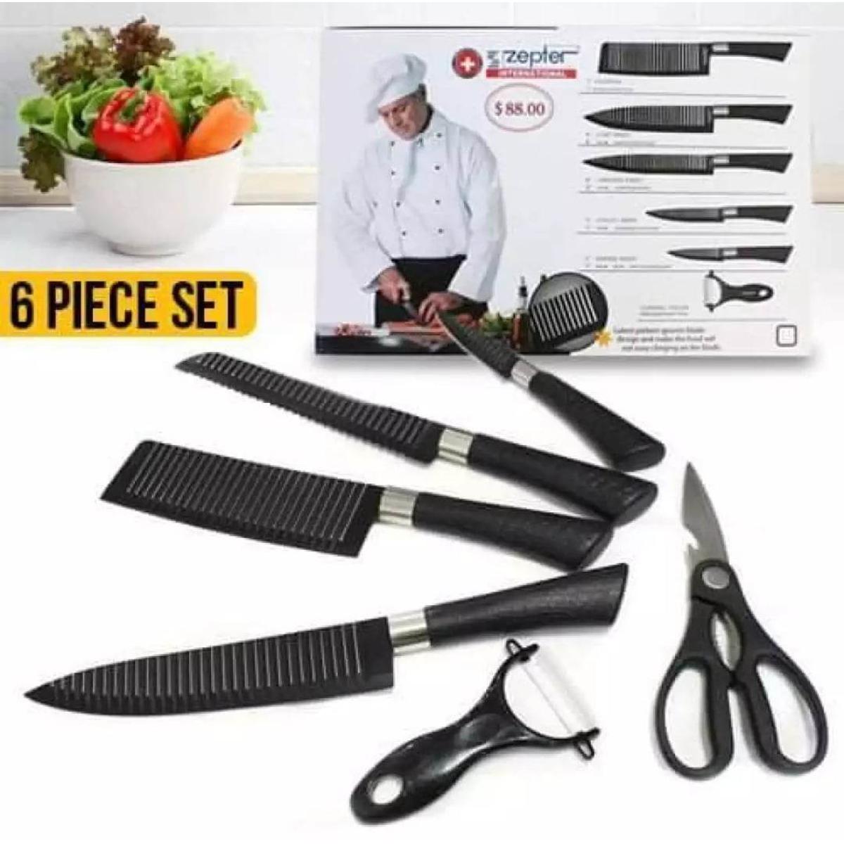 জেপটার কিচেন টুলস ৬ পিস শেফ সেট (Zepter Kitchen Tools 6 Pcs Set For Chef)