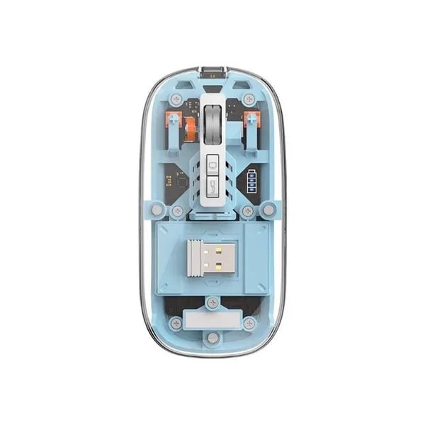 Rechargeable Transparent Bluetooth Mouse