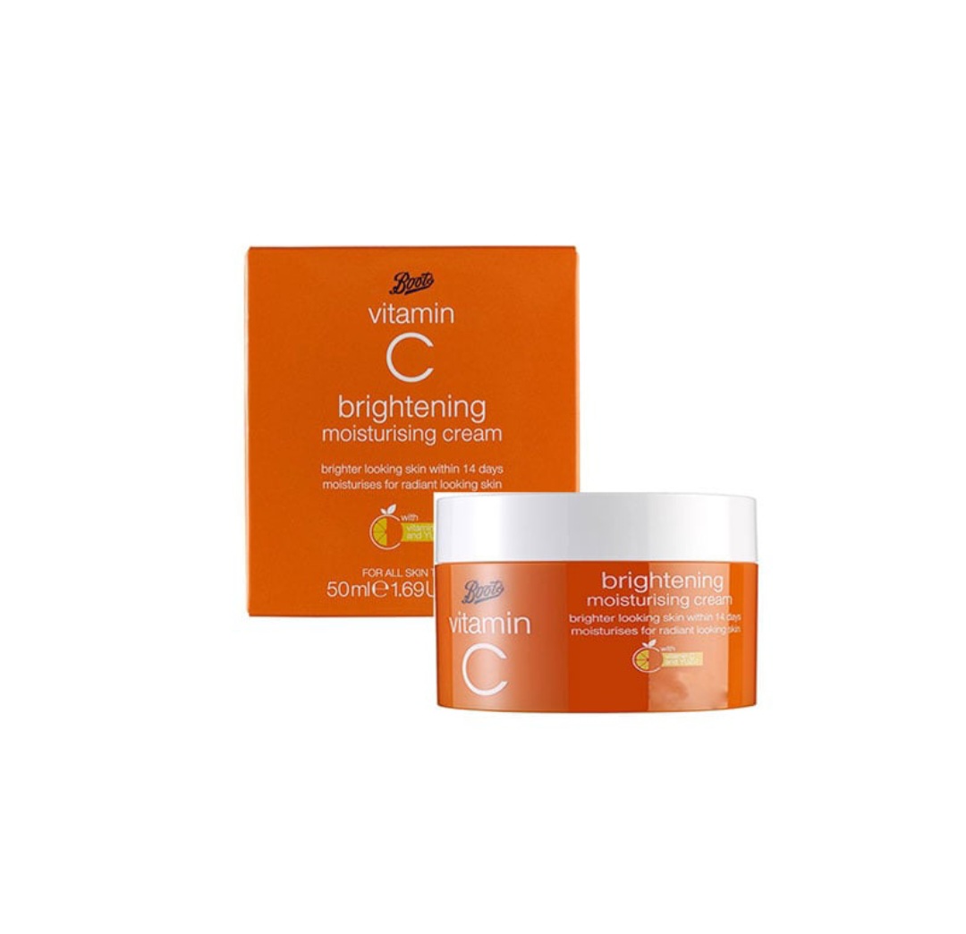 Boots Vitamin C Brightening Moisturising Cream 50ml
