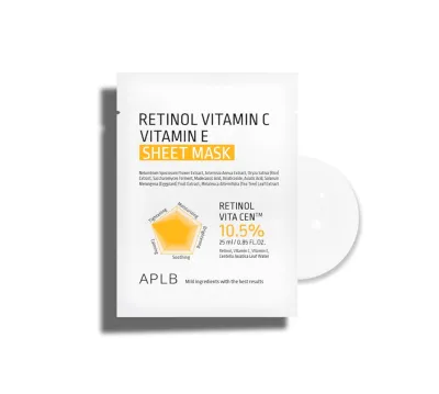 APLB Retinol Vitamin C Vitamin E Sheet Mask 25ml_img_0