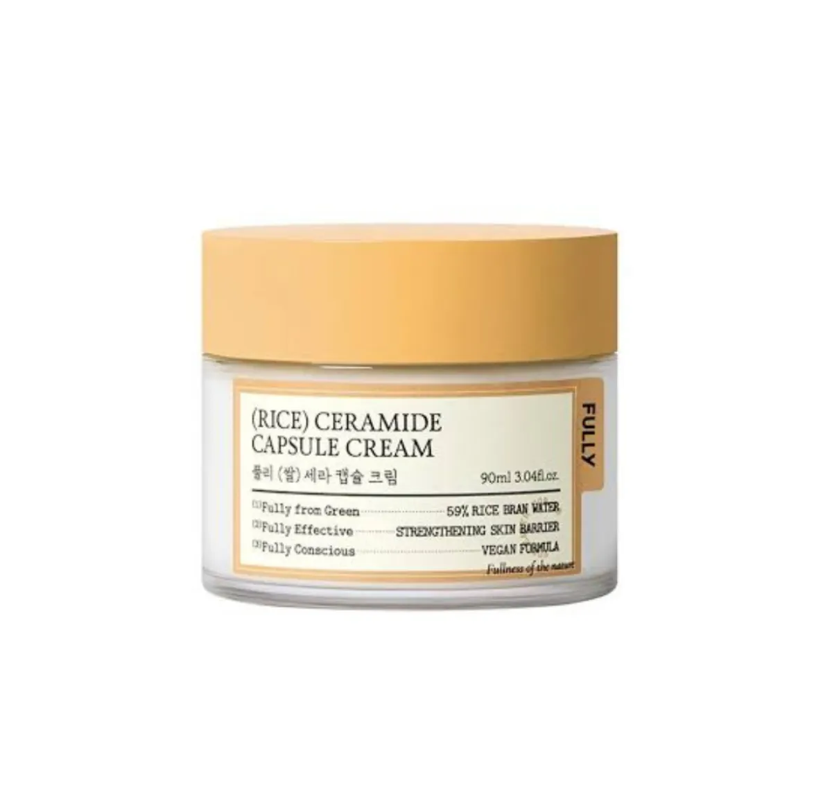 FULLY Rice Ceramide Capsule Cream 90ml