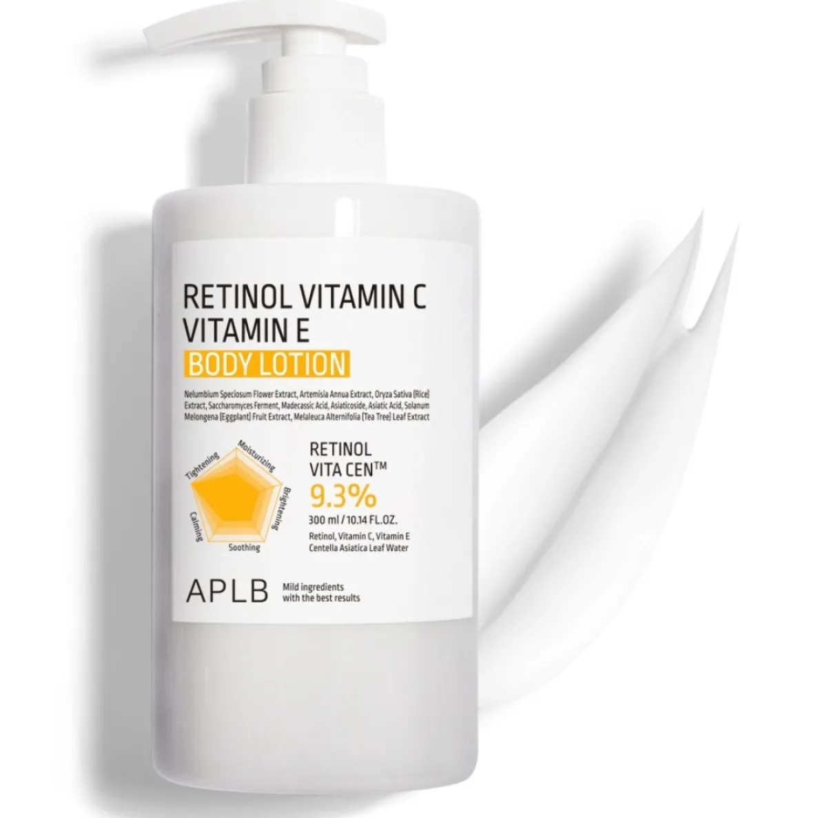 APLB Retinol + Vitamin C + Vitamin E Body Lotion 300ml