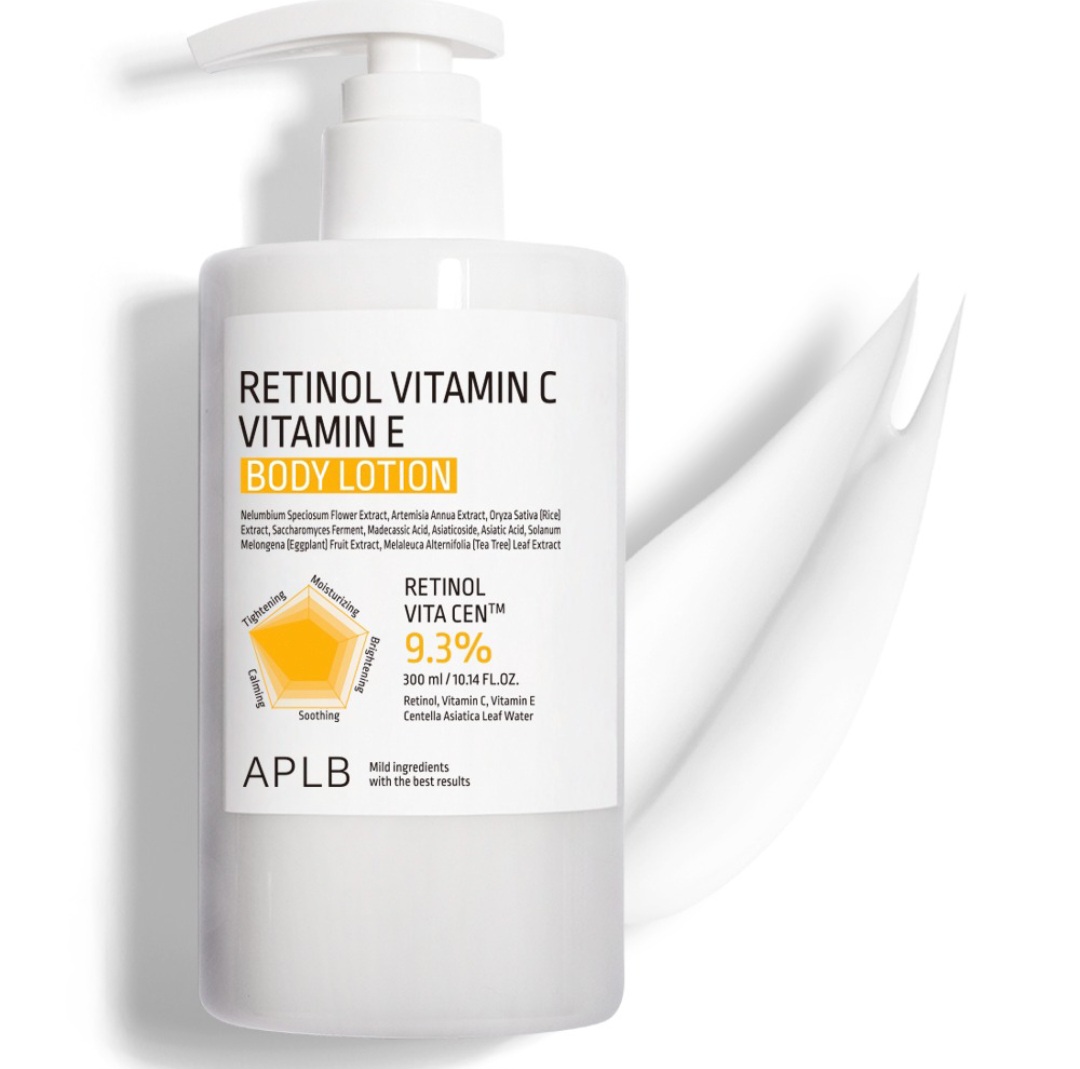 APLB Retinol + Vitamin C + Vitamin E Body Lotion 300ml