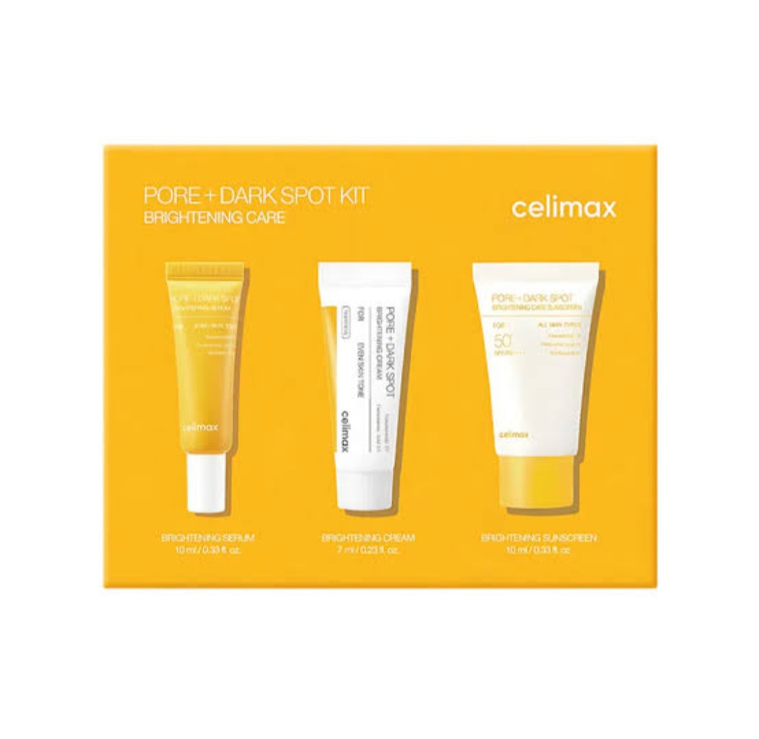 CELIMAX Pore+Dark Spot Brightening Kit
