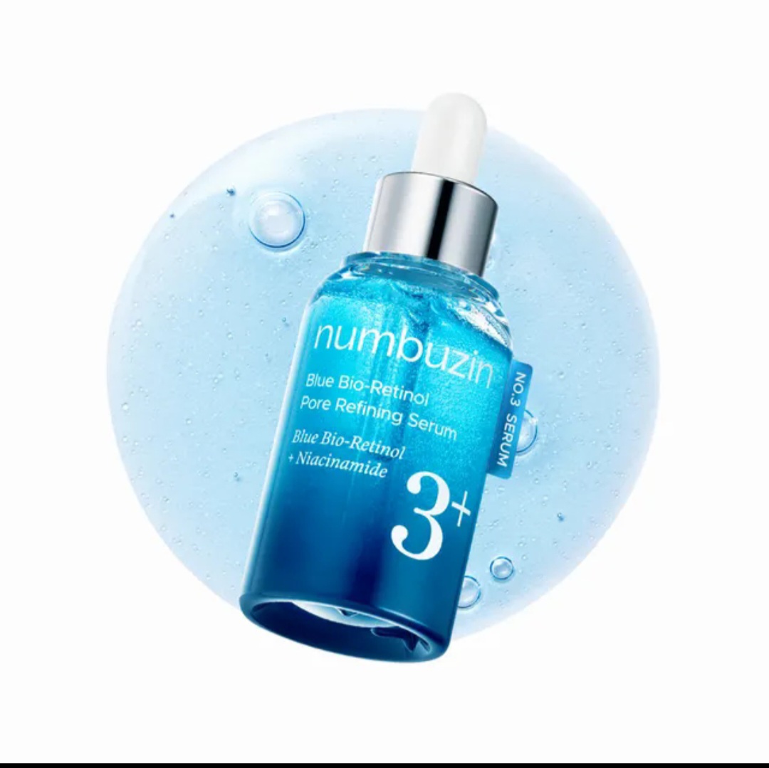 Numbuzin No. 3 Blue Bio-Retinol Pore Refining Serum 30ml
