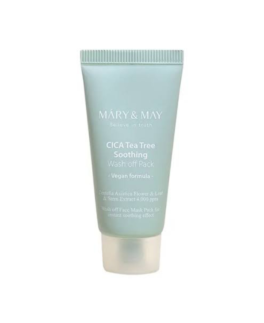 Mary & May Vegan CICA Tea Tree Soothing Wash-Off Pack 30g