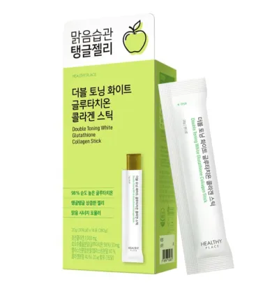 Healthy Place Double Toning White Glutathione Collagen Stick (14 stick)_img_0