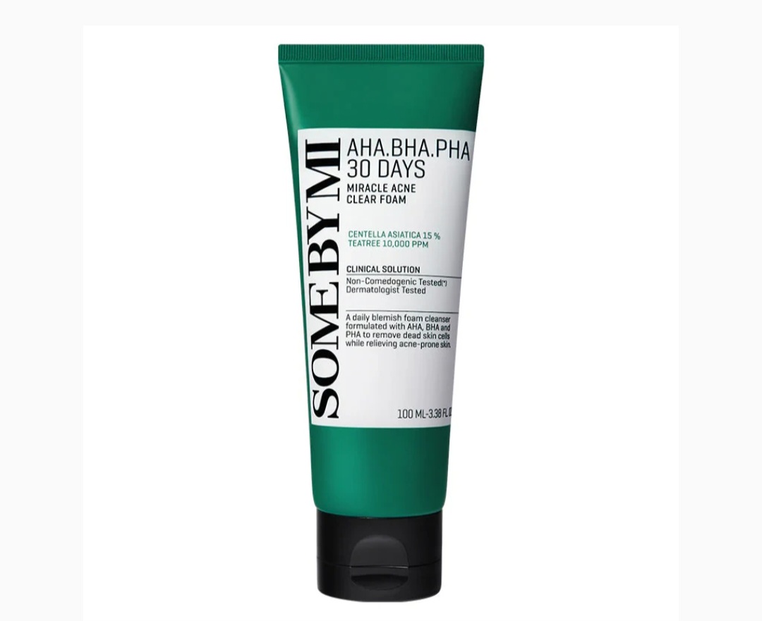 Some By Mi AHA BHA PHA 30 Days Miracle Acne Clear Foam 100ml