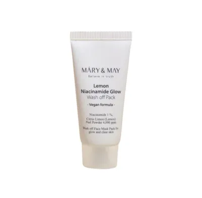 Mary & May Lemon Niacinamide Glow Wash-Off Pack 30g_img_0