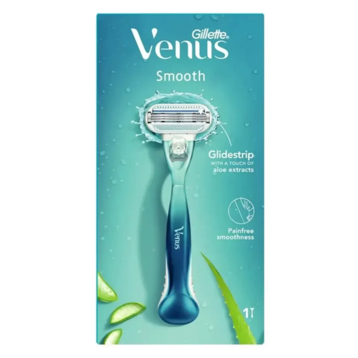 Gillette Venus Smooth Hair Removal Razor (With Aloe Vera Extracts)