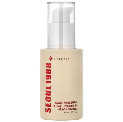 KSECRET SEOUL 1988 Serum: Retinal Liposome 2% + Black Ginseng 30 ml_img_0
