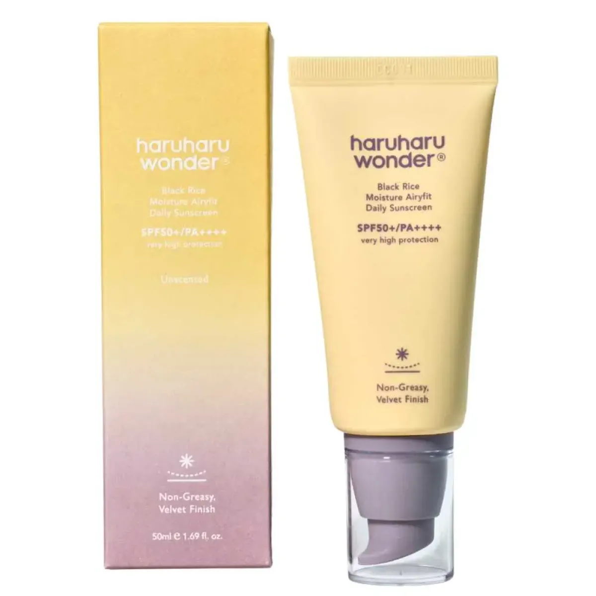 Haruharu Wonder Black Rice Moisture Airyfit Sunscreen 50ml