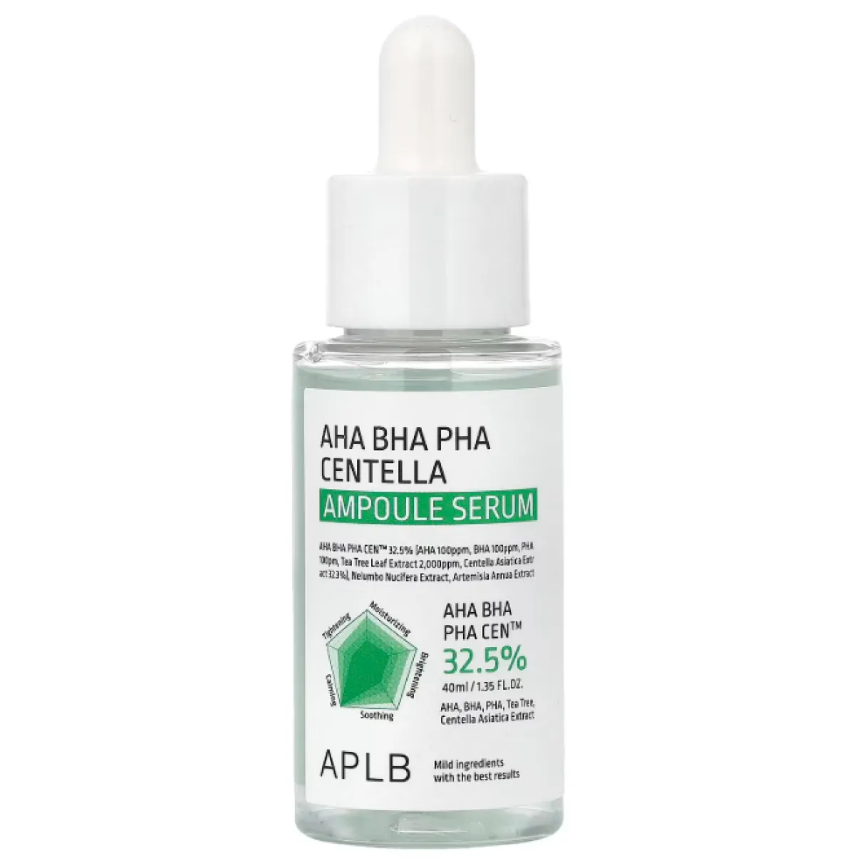 APLB AHA BHA PHA Centella Ampoule Serum 40 ml