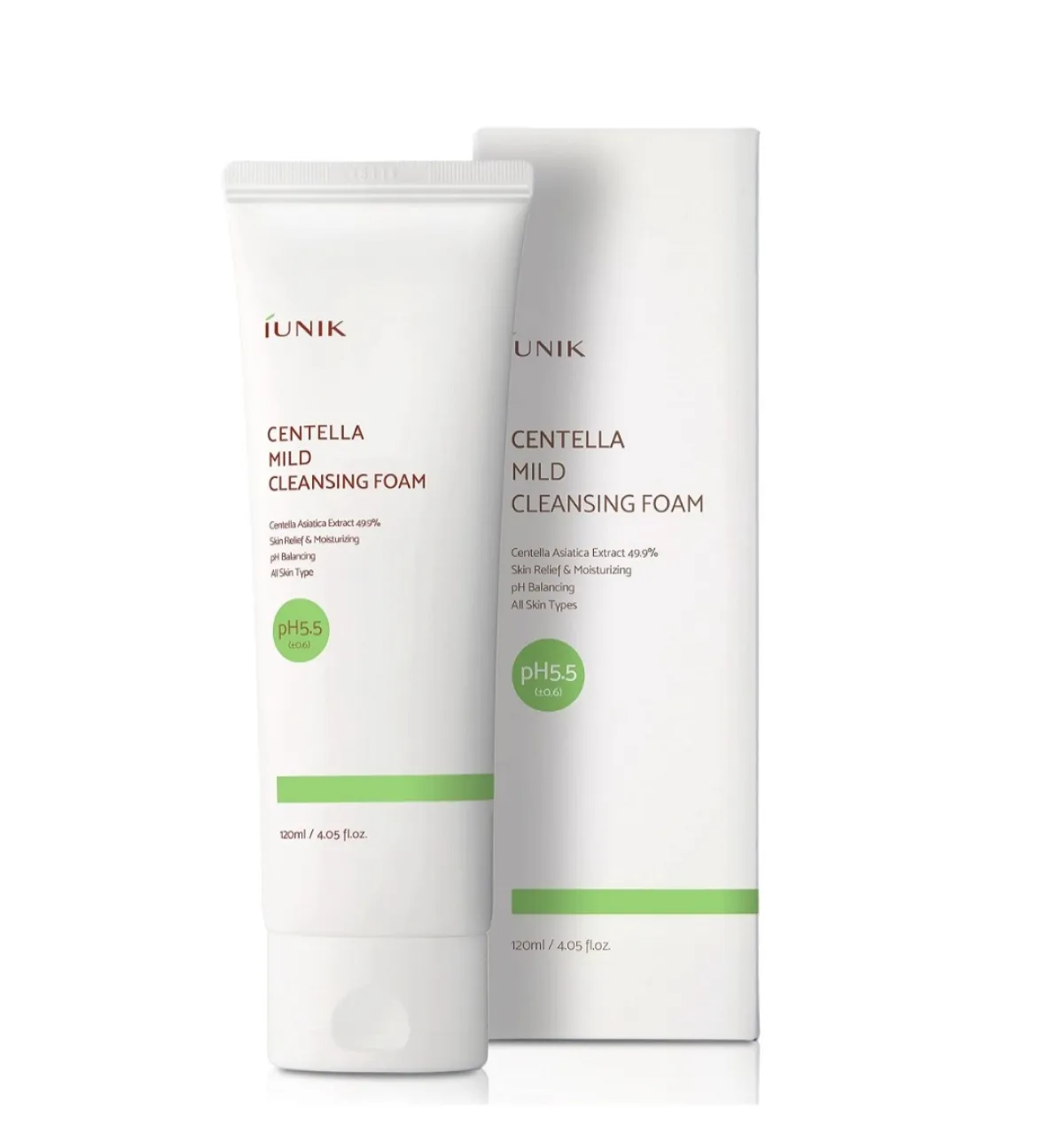 iUNIK Centella Mild Cleansing Foam 120ml