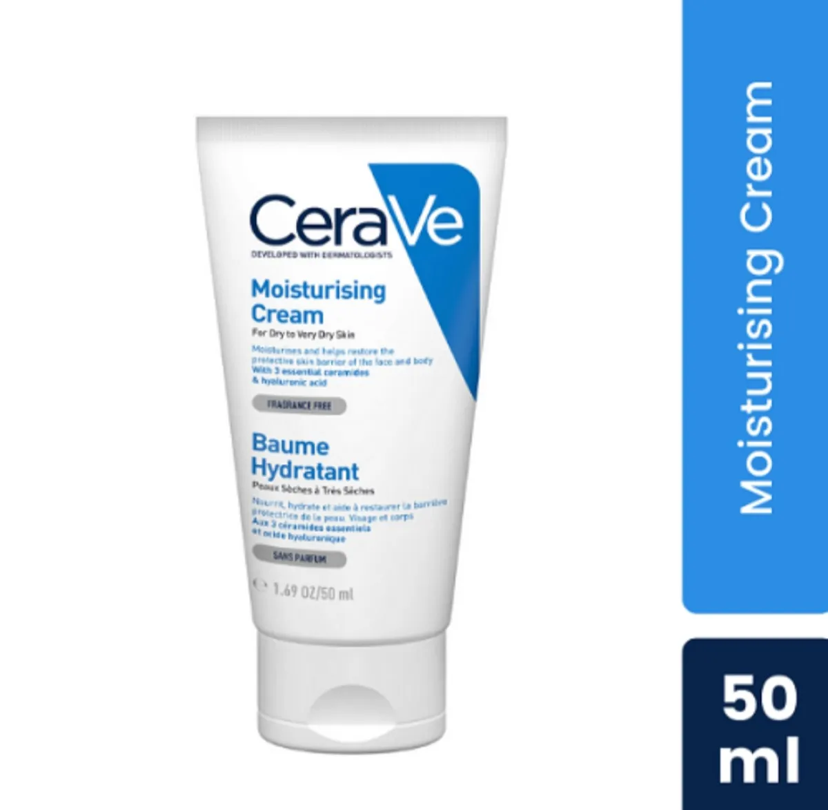 CeraVe Moisturising Cream for Dry to Very Dry Skin 50 ml