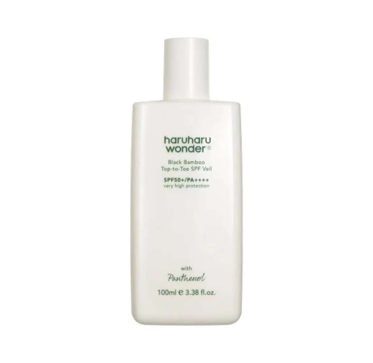 Haruharu Wonder Black Bamboo Top-to-Toe SPF Veil SPF50+ PA++++ 100ml