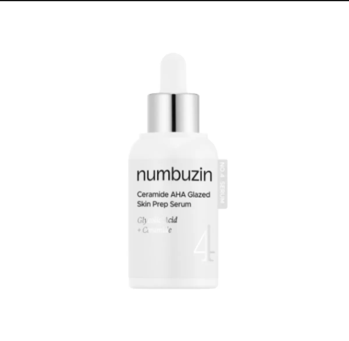 Numbuzin No. 4 Ceramide AHA Glazed Skin Prep Serum 30ml