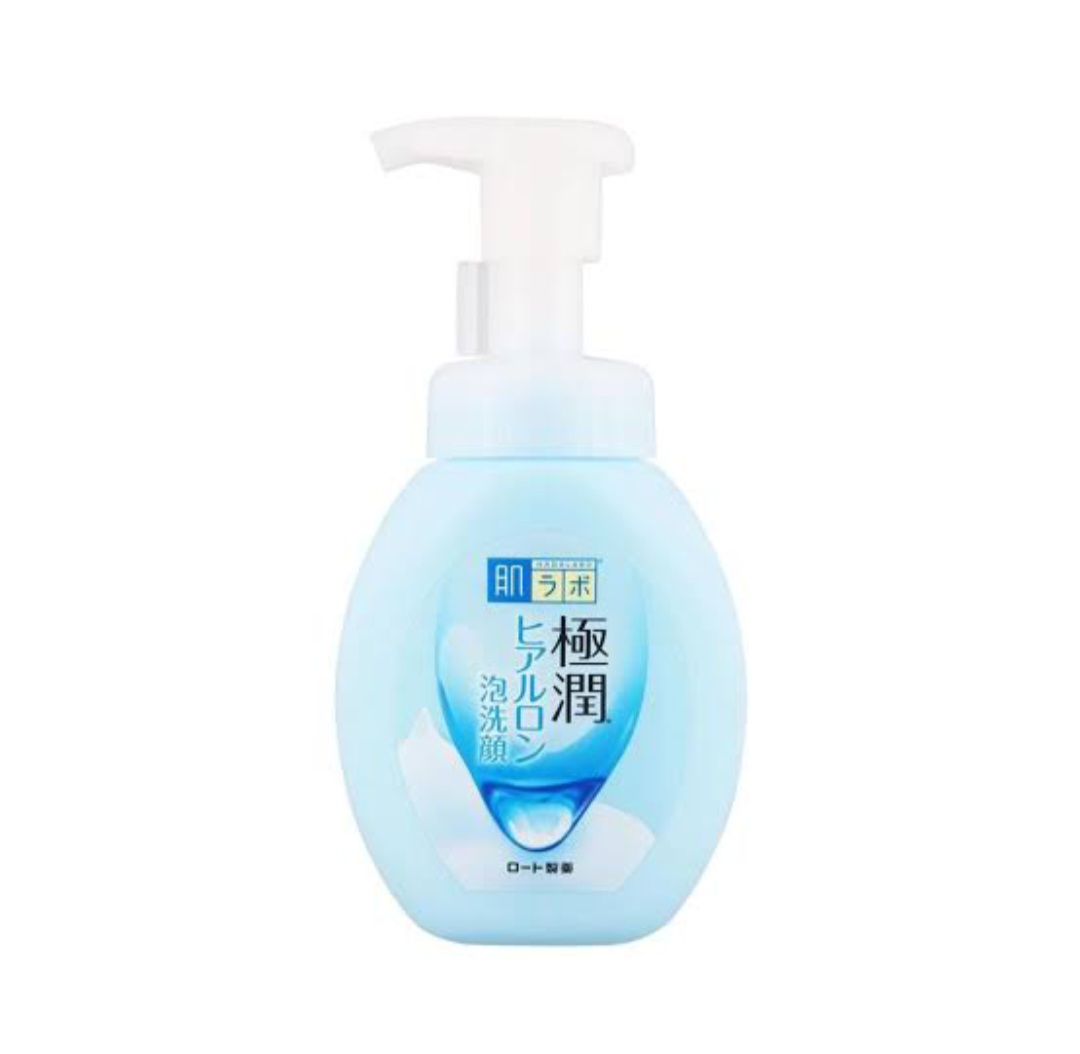 Hada Labo Gokujyun Hyaluronic Acid Foaming Face Wash 160ml