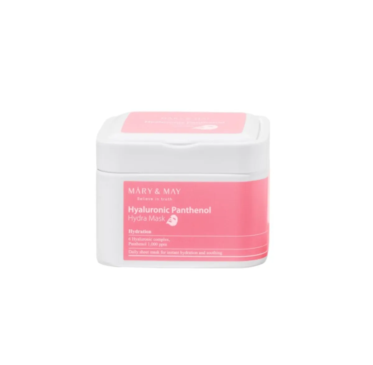 Mary & May Hyaluronic Panthenol Hydra Mask (30 sheet mask)