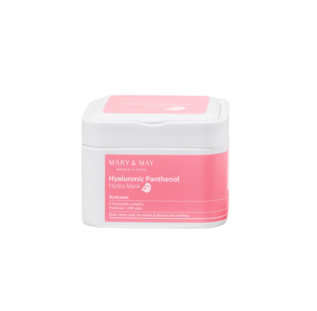 Mary & May Hyaluronic Panthenol Hydra Mask (30 sheet mask)