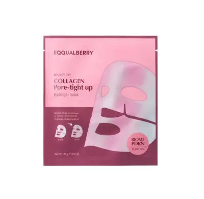EQQUALBERRY Collagen Pore-Tight Up Hydrogel Mask 30g_img_0
