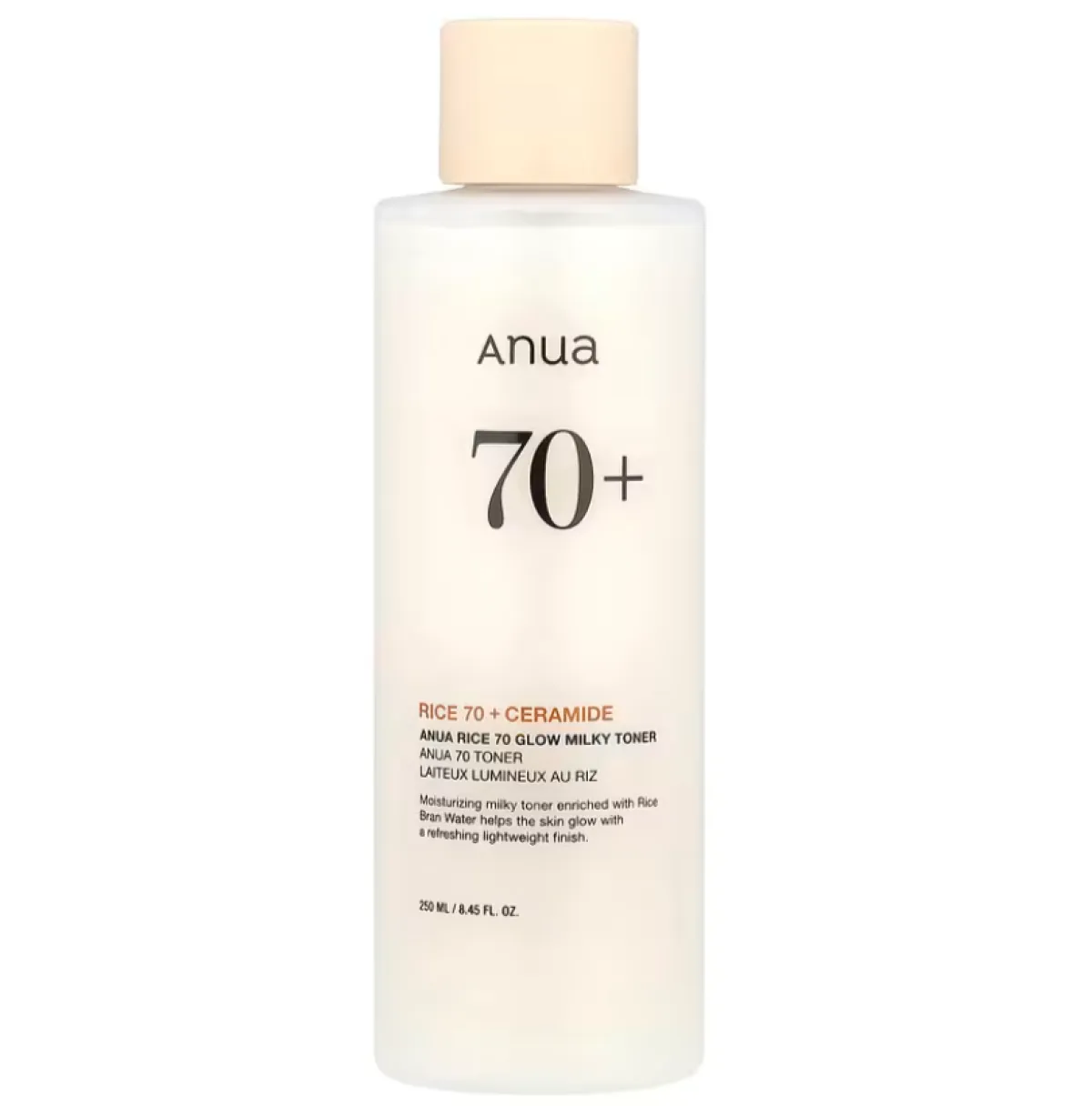 Anua Rice 70 Glow Milky Toner 250 ml
