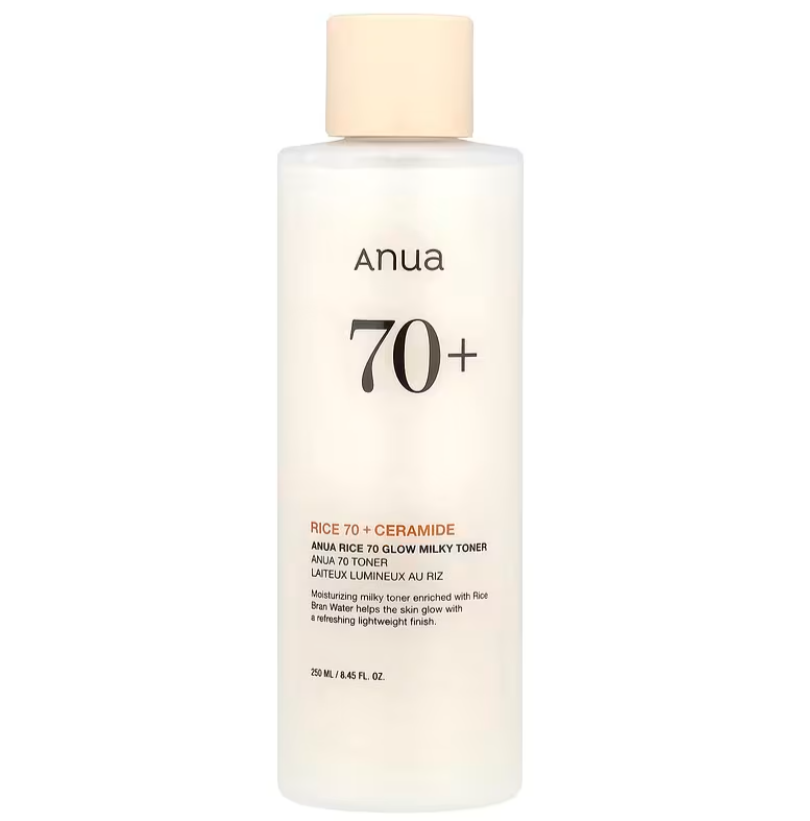 Anua Rice 70 Glow Milky Toner 250 ml