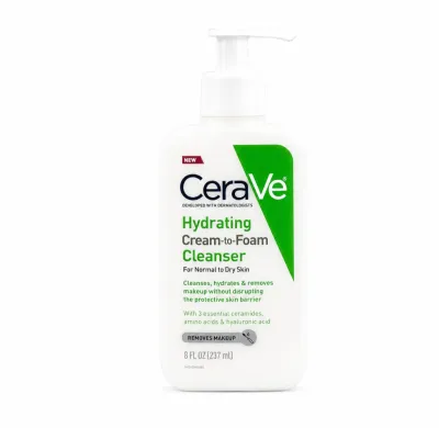 CeraVe Hydrating Cream-to-Foam Cleanser (USA Version) 237ml_img_0