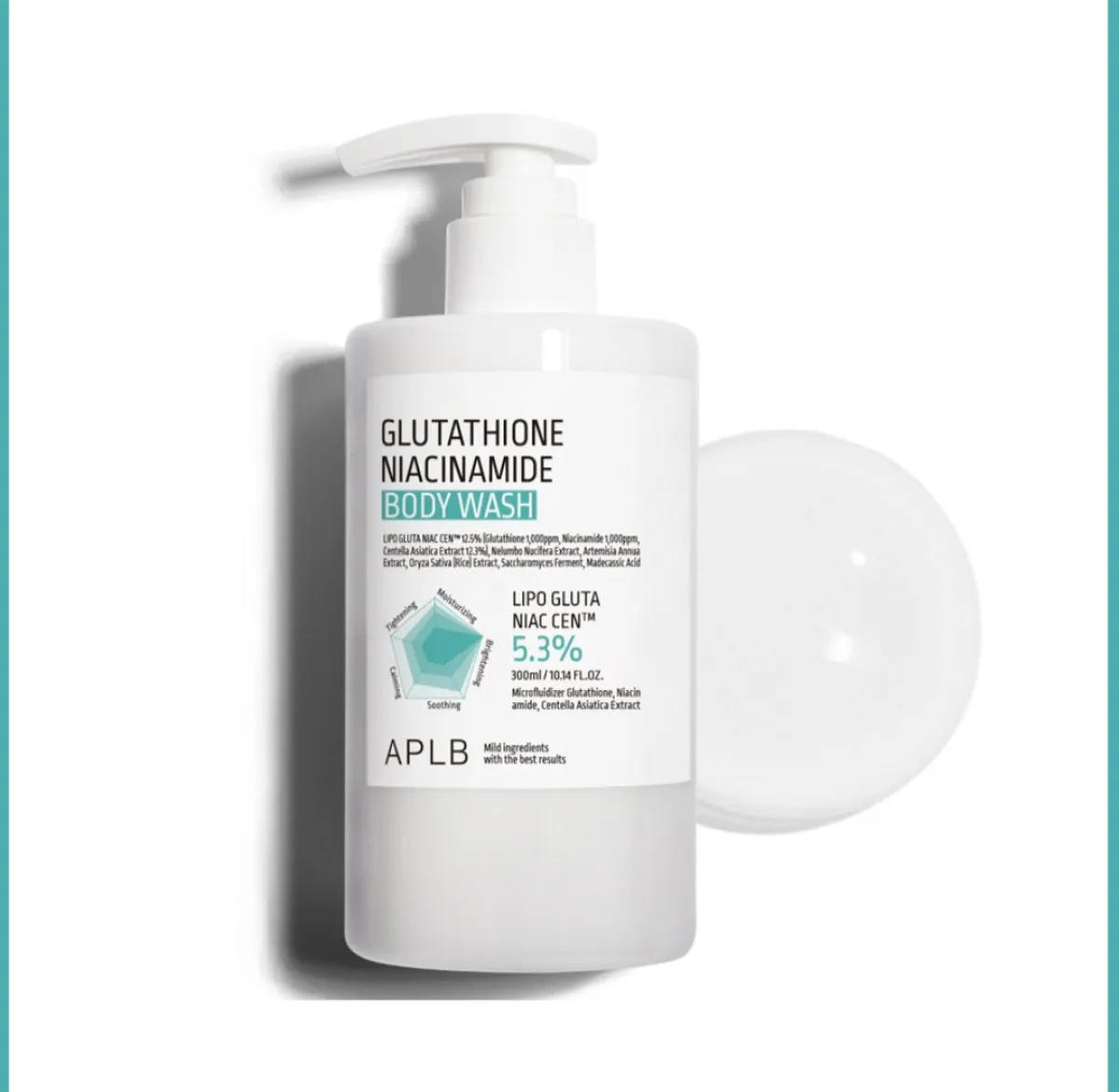 APLB Glutathione Niacinamide Body Wash 300ml