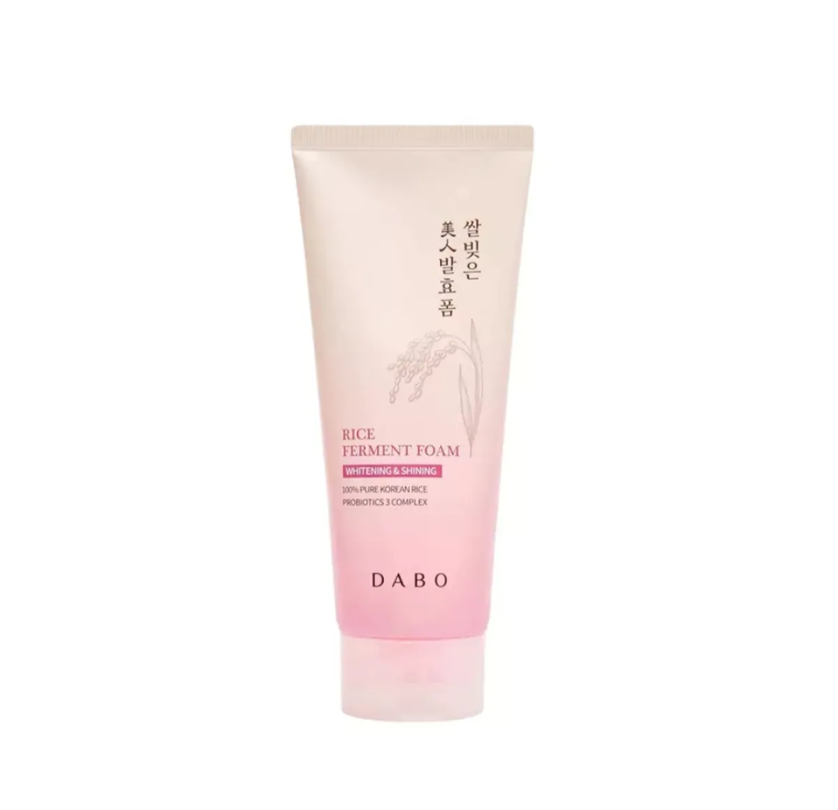 Dabo Rice Ferment Foam Cleanser (Whitening & Shining) 100ml
