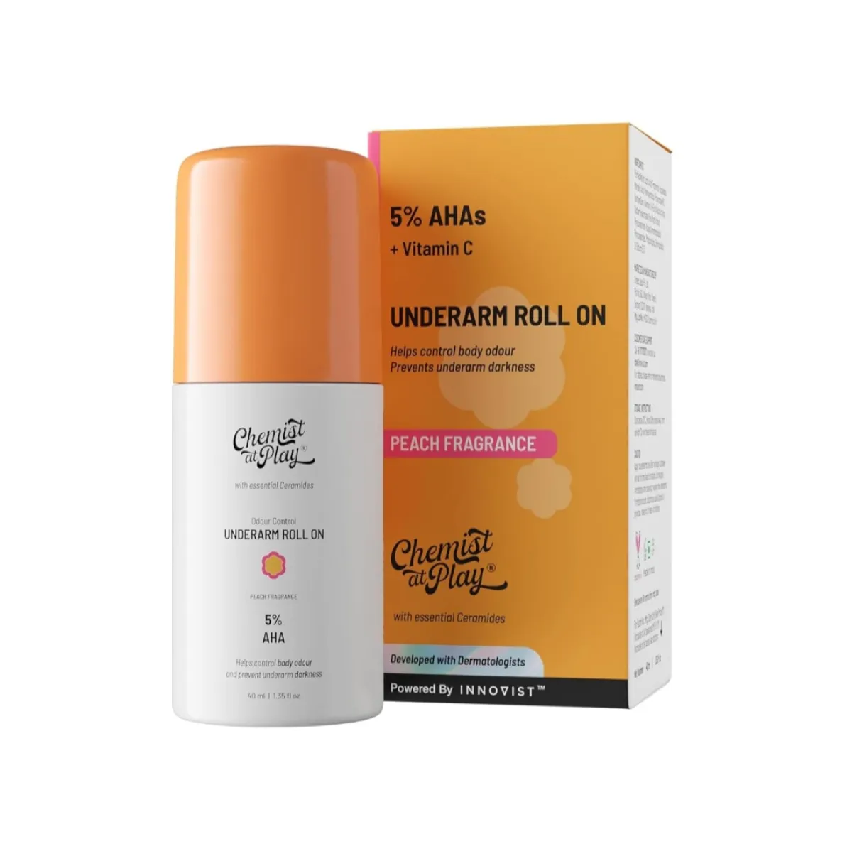 Chemist at Play Underarm Roll-On (Peach Fragrance) 40ml