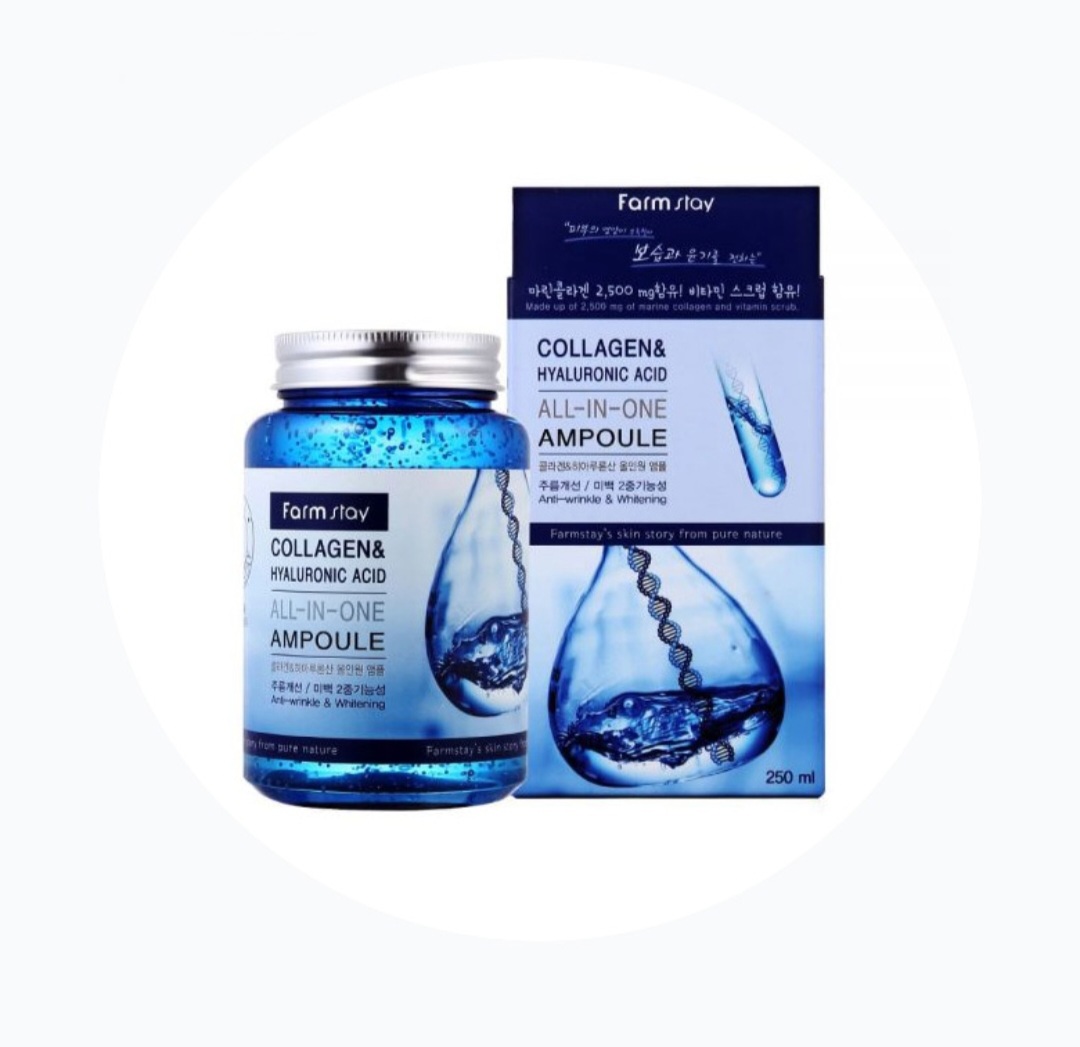 Farm Stay Collagen & Hyaluronic Acid All-In-One Ampoule 250ml