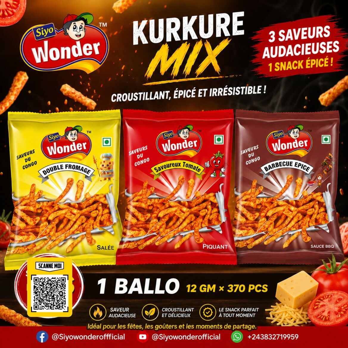 KURKURE MIX 12GM*120PCS