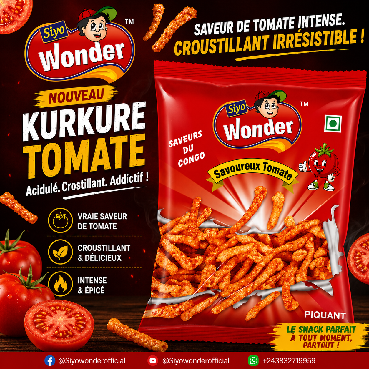 KURKURE TOMATE 12GM*120PCS