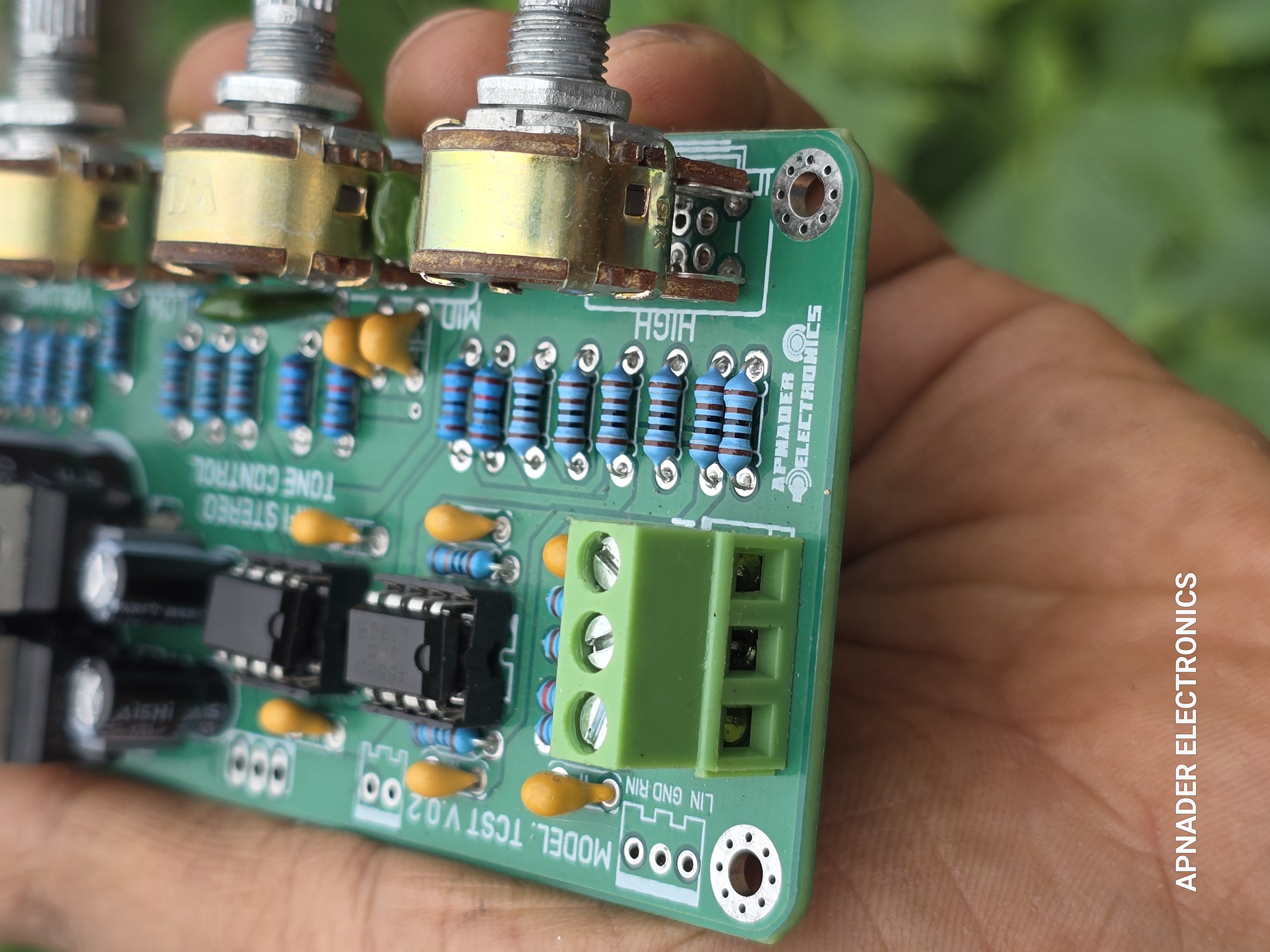 HIFI Stereo Tone Control Board (Model: TCST V.02) – High Quality & Low Noise_img_2