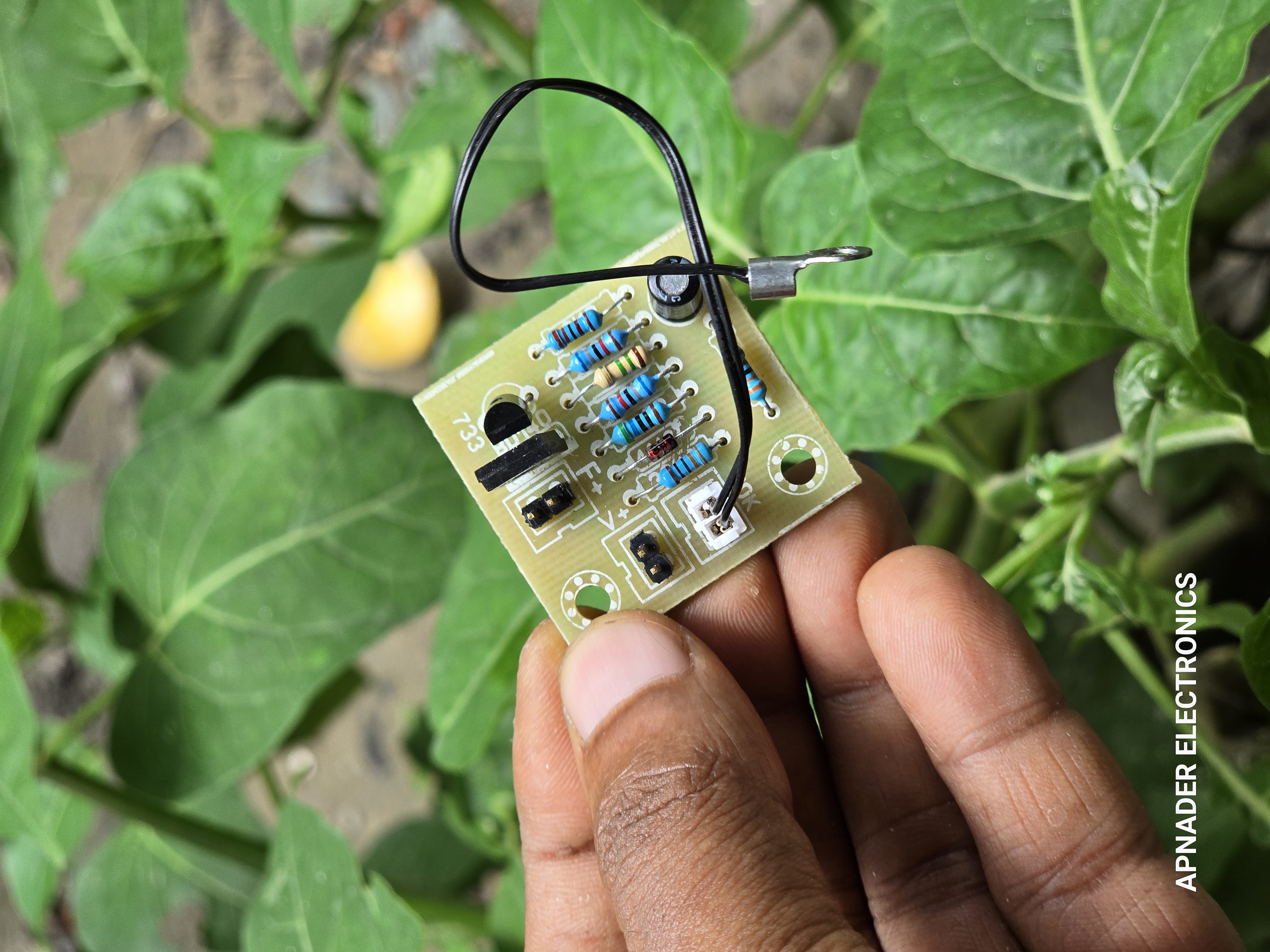 12V DC অটো টেম্পারেচার কন্ট্রোল ফ্যান স্পিড কন্ট্রোলার সার্কিট_img_3