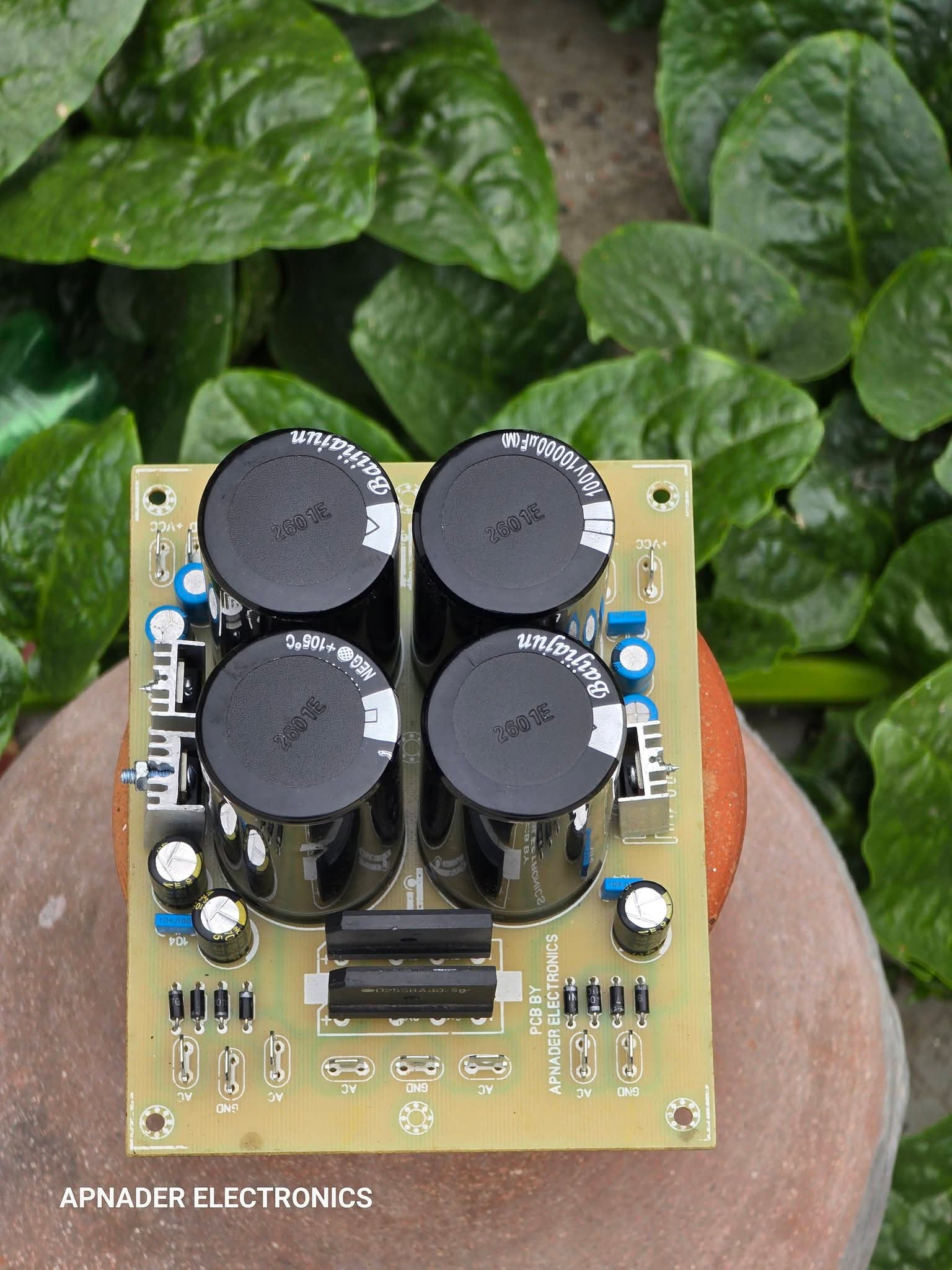 4-Capacitor Dual Power Supply Filter Board (100V 10000uF)_img_0